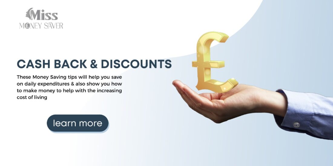 Cashback & Discounts Banner