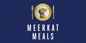 A delicious pizza with pepperoni and cheese, promoting Meerkat Meals discounts. Meerkat Rewards Savings