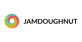 Jamdoughnut App logo — UK cashback app offering instant rewards on gift card purchases and everyday spending.