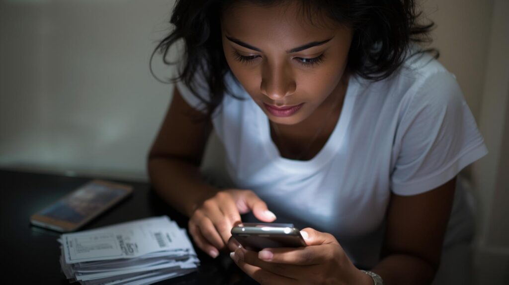 checking spending during a money reset