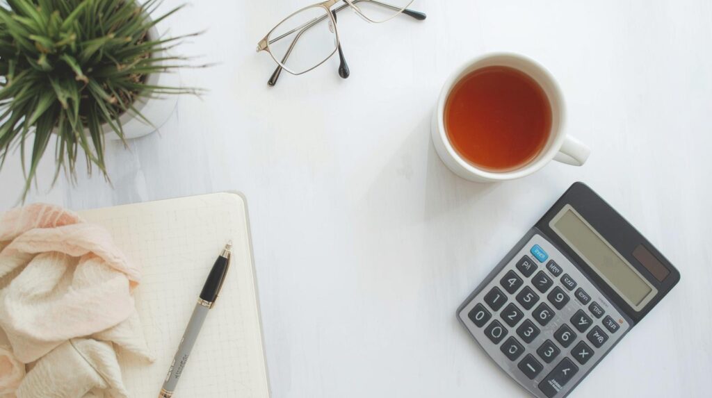 Food and meal planning setup showing how to organise shopping and reduce costs