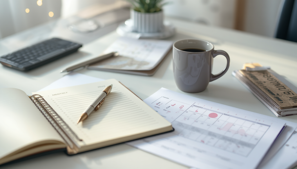 Reflecting on a no-spend month with notes and monthly budget planning