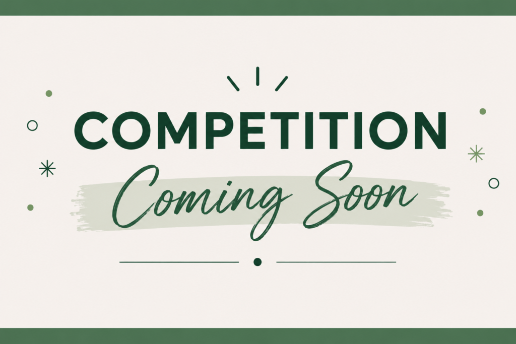 Competition Coming Soon banner